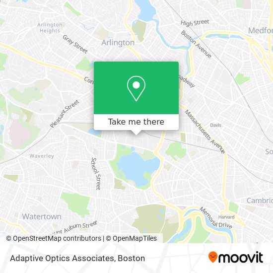 Adaptive Optics Associates map