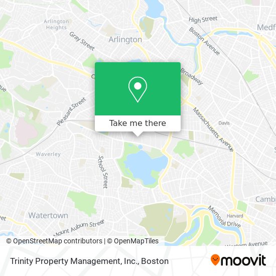 Mapa de Trinity Property Management, Inc.