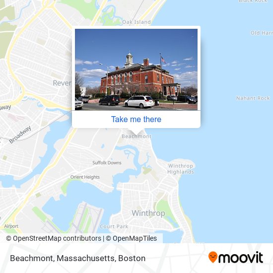 Mapa de Beachmont, Massachusetts