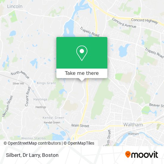 Silbert, Dr Larry map