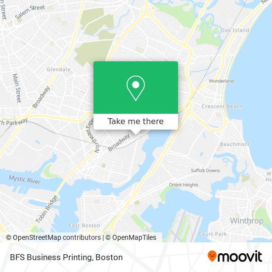 BFS Business Printing map