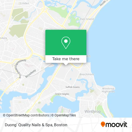 Duong' Quality Nails & Spa map
