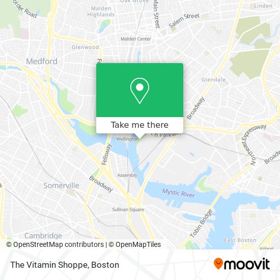 The Vitamin Shoppe map