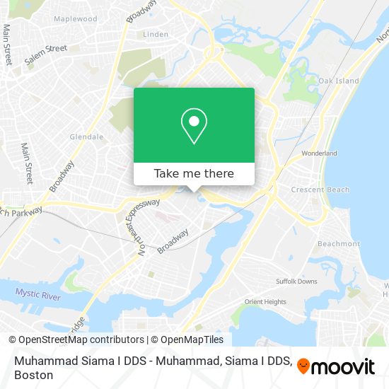 Muhammad Siama I DDS - Muhammad, Siama I DDS map