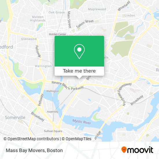 Mass Bay Movers map