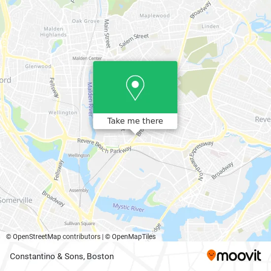 Constantino & Sons map