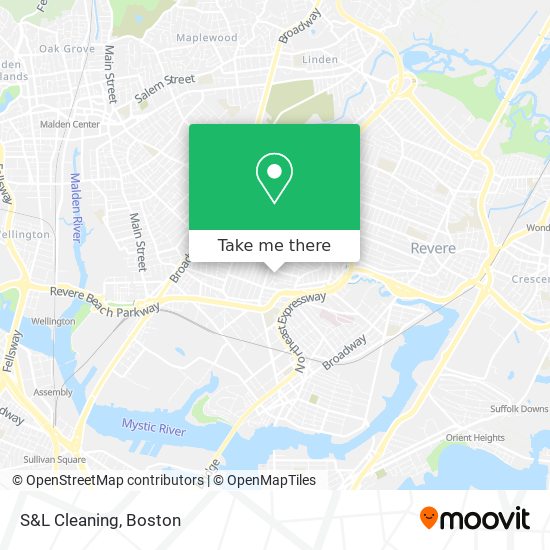 S&L Cleaning map