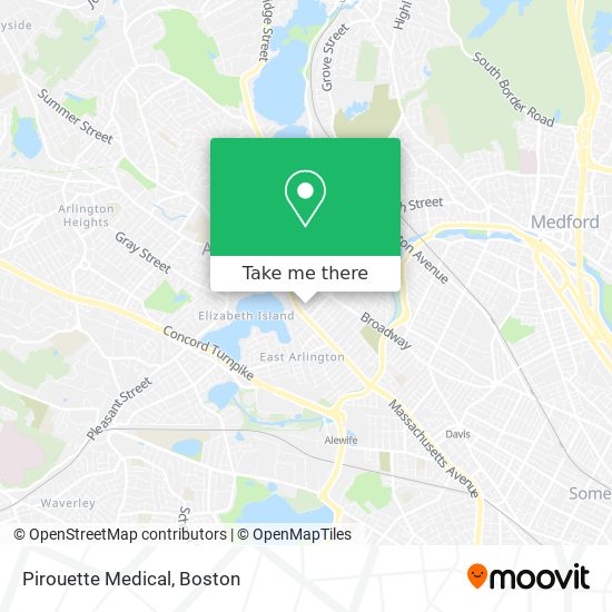 Mapa de Pirouette Medical