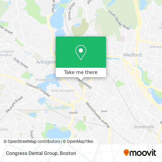 Congress Dental Group map