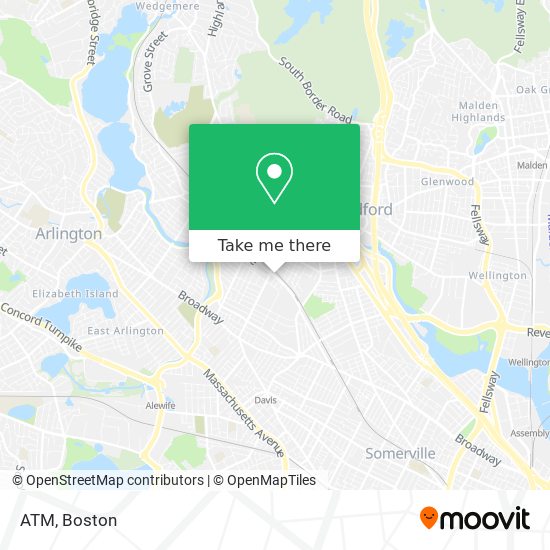 ATM map