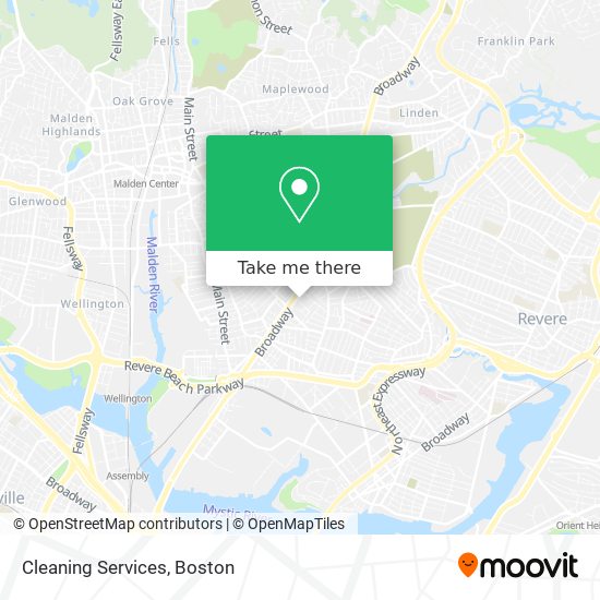 Mapa de Cleaning Services