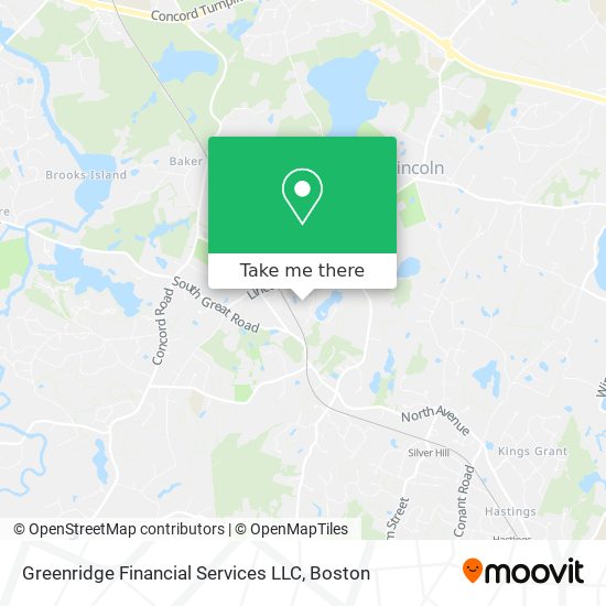 Mapa de Greenridge Financial Services LLC