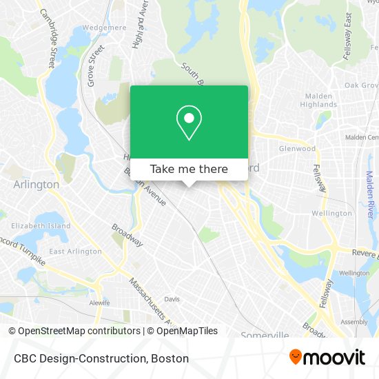 CBC Design-Construction map