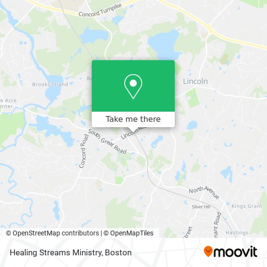 Healing Streams Ministry map
