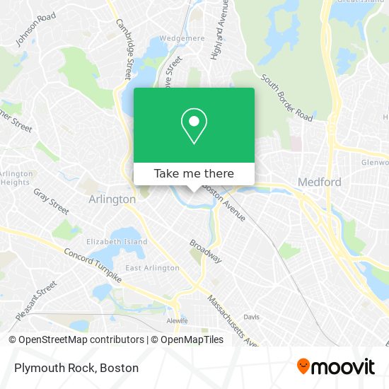 Mapa de Plymouth Rock