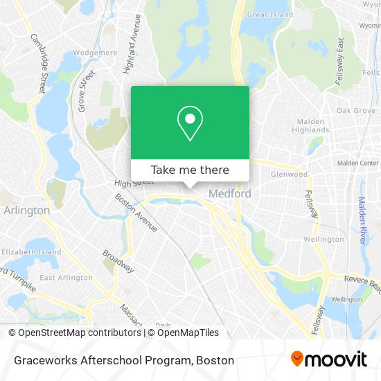 Mapa de Graceworks Afterschool Program