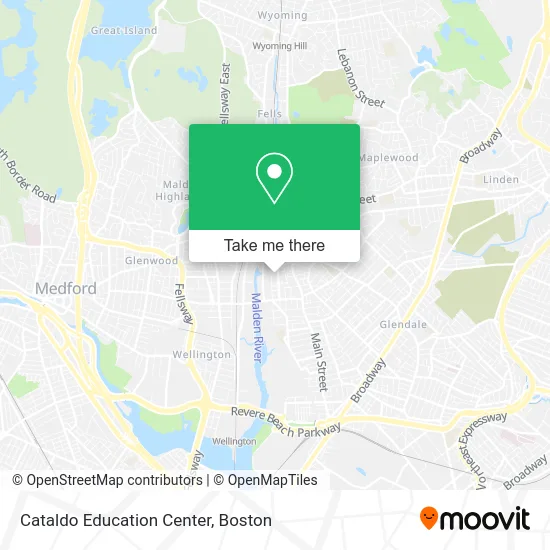 Cataldo Education Center map