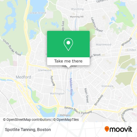 Spotlite Tanning map