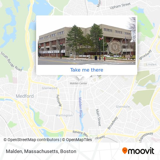 Malden, Massachusetts map
