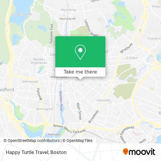 Mapa de Happy Turtle Travel