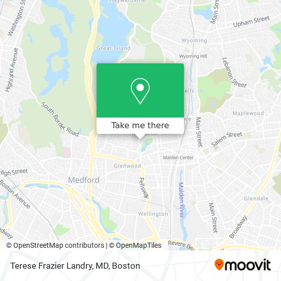 Mapa de Terese Frazier Landry, MD