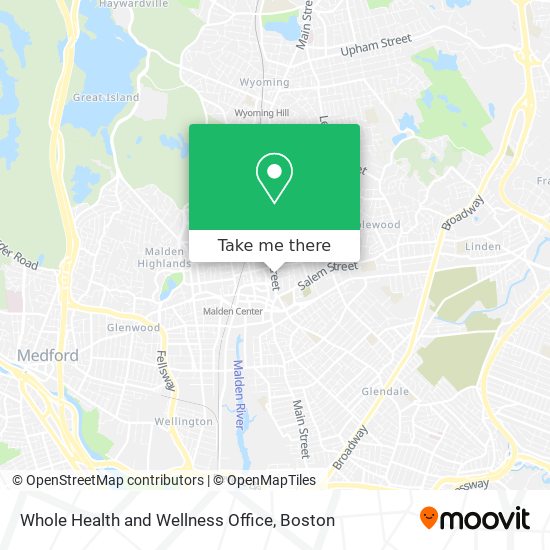 Mapa de Whole Health and Wellness Office