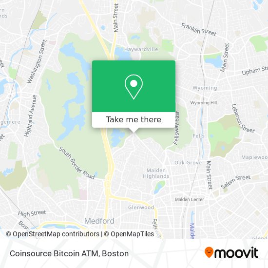 Coinsource Bitcoin ATM map