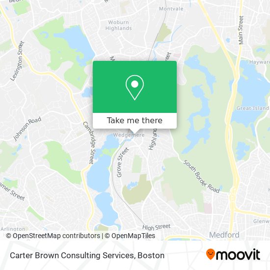 Mapa de Carter Brown Consulting Services
