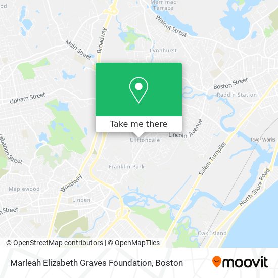 Mapa de Marleah Elizabeth Graves Foundation