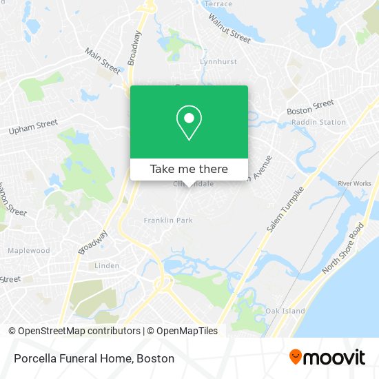 Mapa de Porcella Funeral Home