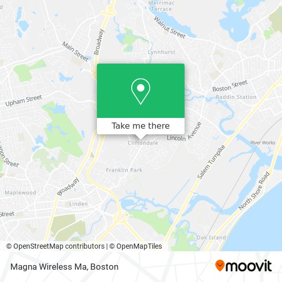 Magna Wireless Ma map