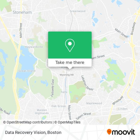 Data Recovery Vision map