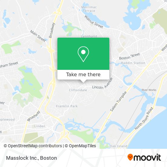 Masslock Inc. map