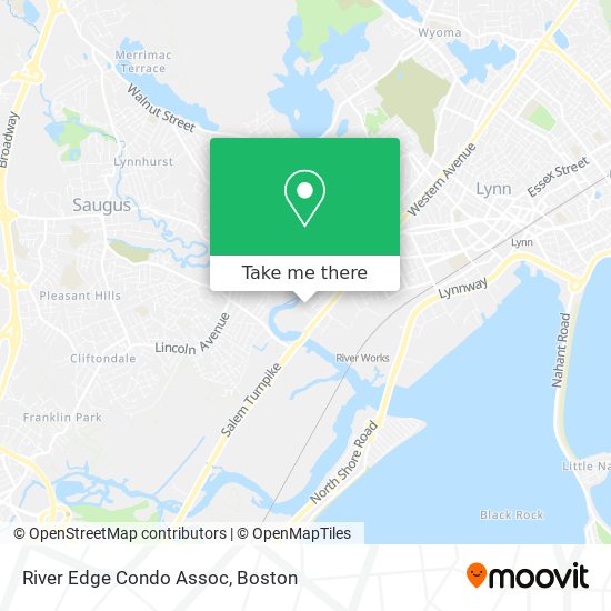 River Edge Condo Assoc map