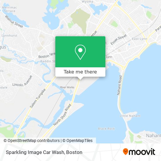 Mapa de Sparkling Image Car Wash