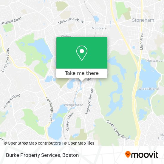 Burke Property Services map