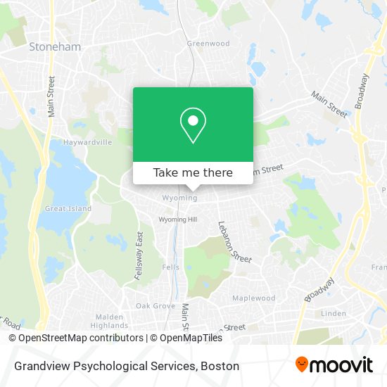 Grandview Psychological Services map