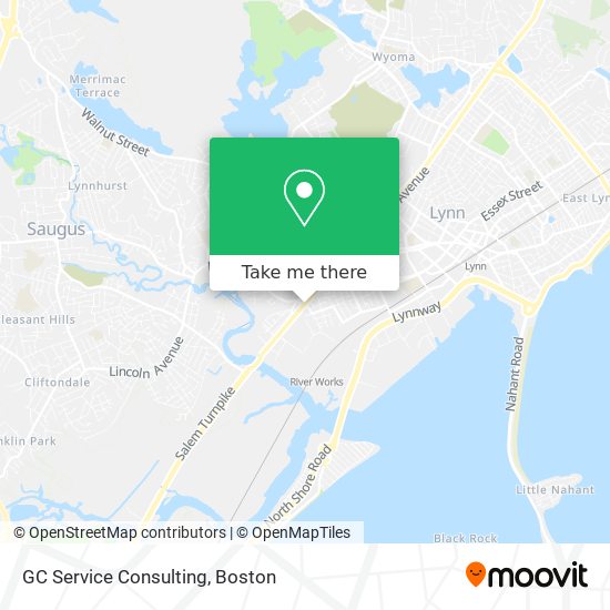 GC Service Consulting map