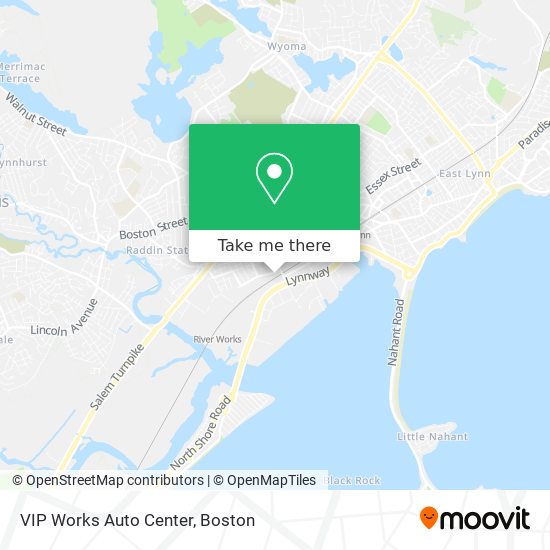 Mapa de VIP Works Auto Center