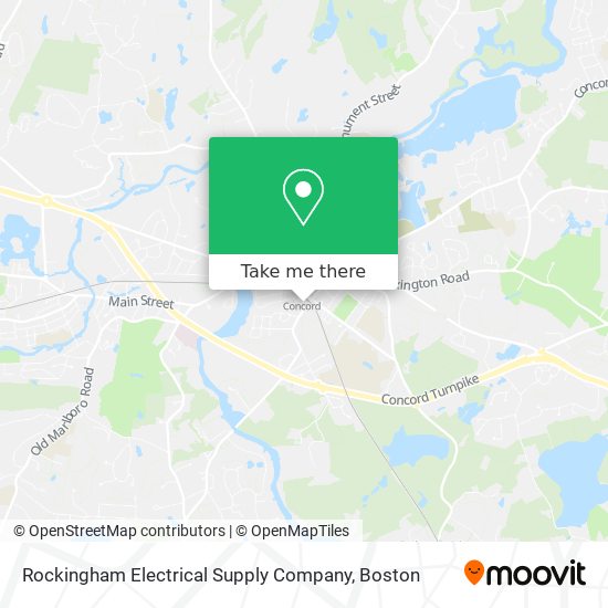 Mapa de Rockingham Electrical Supply Company