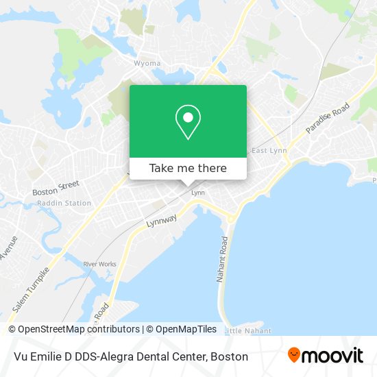 Mapa de Vu Emilie D DDS-Alegra Dental Center