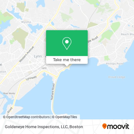 Goldeneye Home Inspections, LLC map