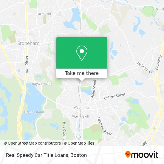 Mapa de Real Speedy Car Title Loans