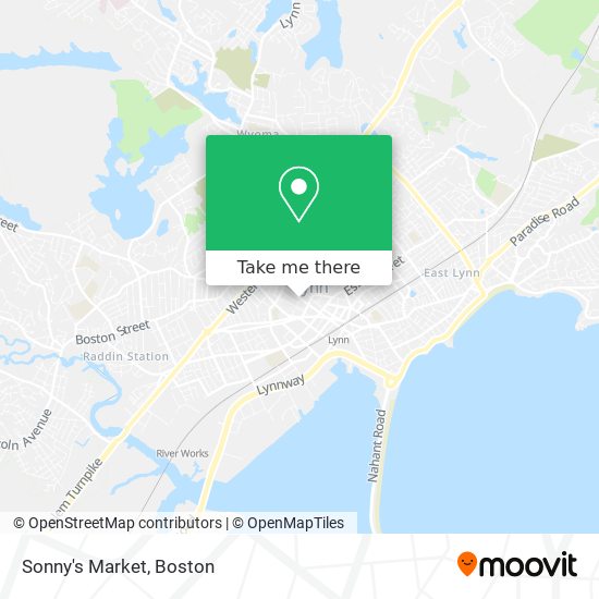 Sonny's Market map