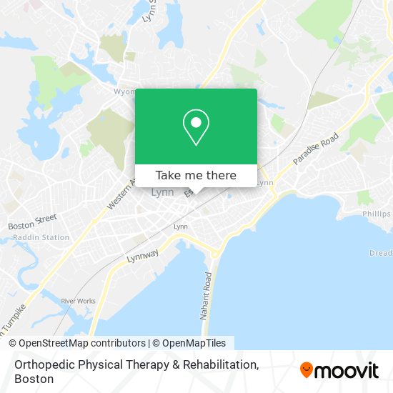 Mapa de Orthopedic Physical Therapy & Rehabilitation
