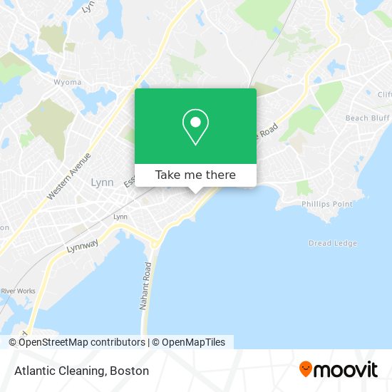 Atlantic Cleaning map