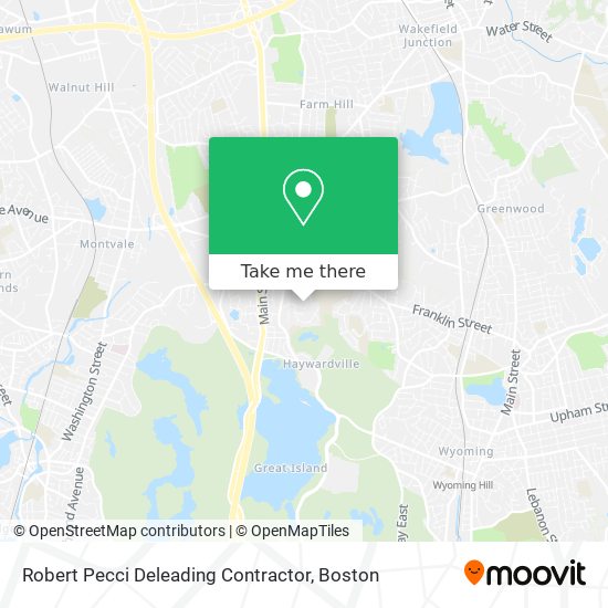 Robert Pecci Deleading Contractor map