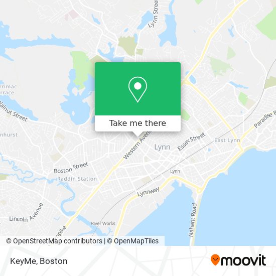 KeyMe map