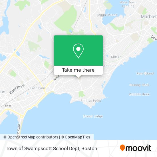 Mapa de Town of Swampscott School Dept