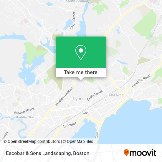 Escobar & Sons Landscaping map